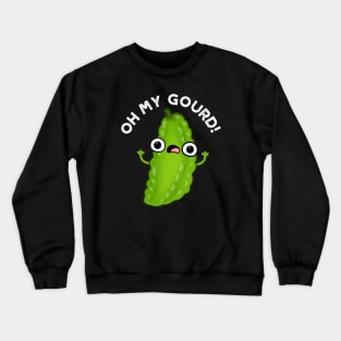 Oh My Gourd Cute Veggie Pun Crewneck Sweatshirt